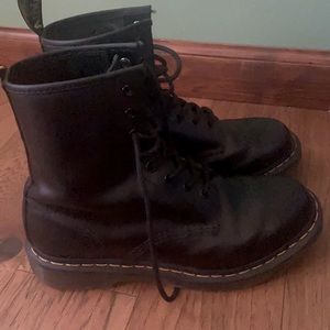 1460 WOMEN'S SMOOTH LEATHER LACE UP BOOTS GREAT CONDITION SIZE 9